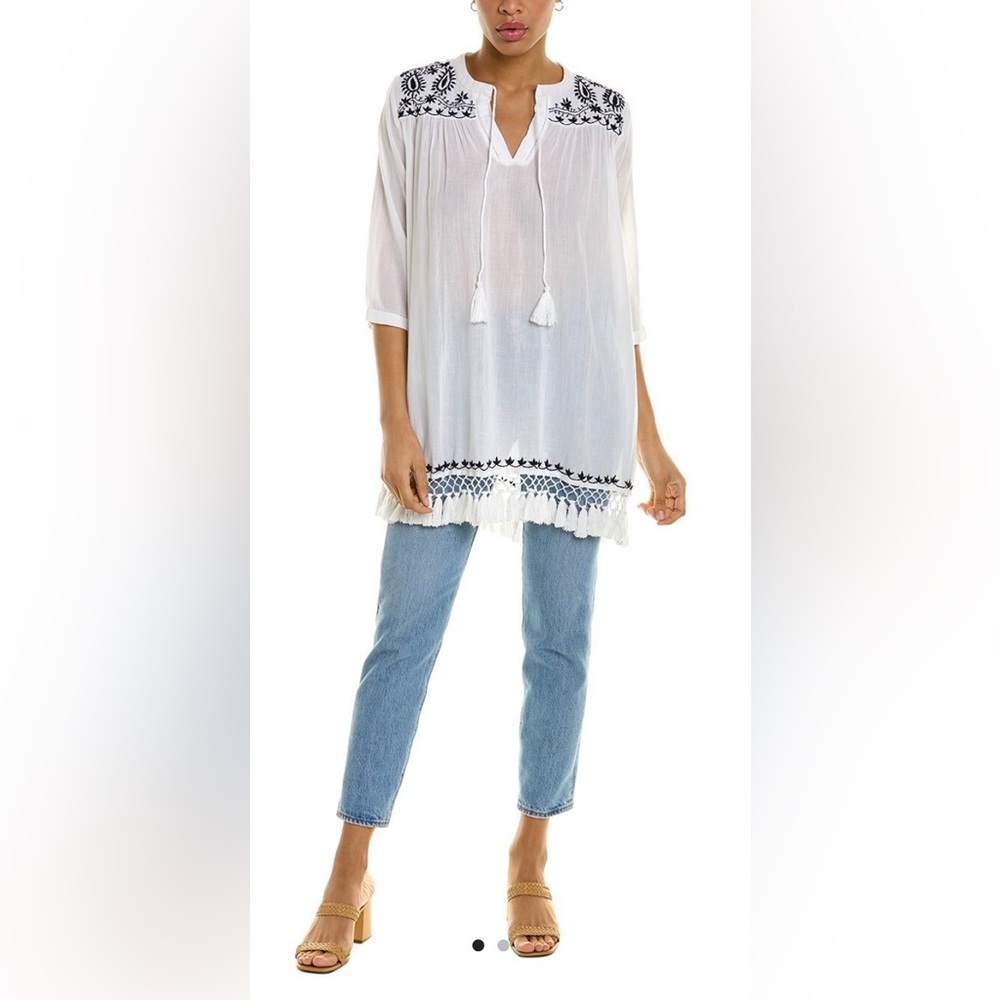 NWT $148 Roller Rabbit Suze XS Serafina Tunic $60